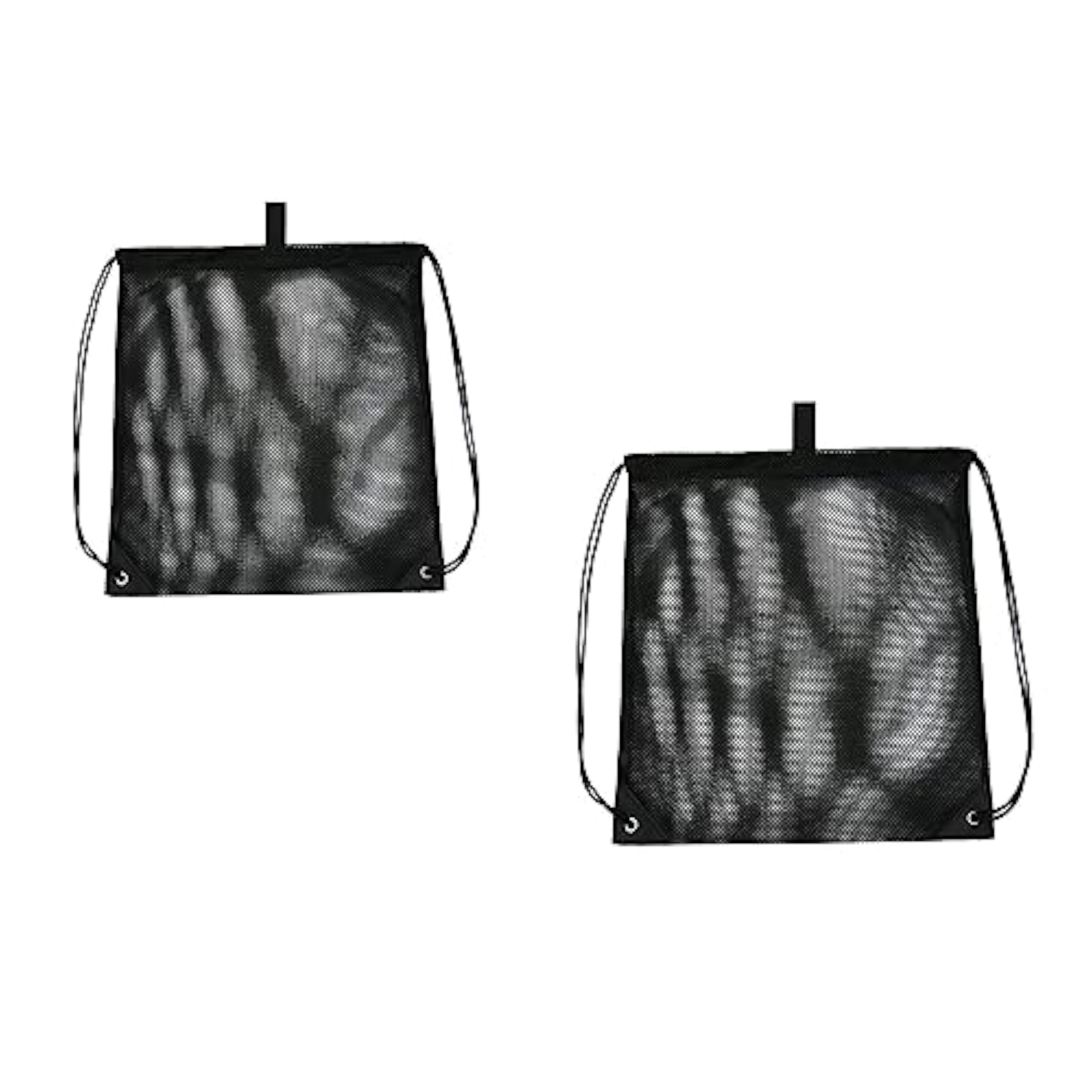 Durable Mesh Drawstring Backpack for Yoga, Swimming